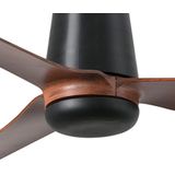 Plafondventilator - Zwart - Staal