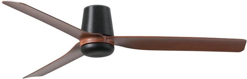 Plafondventilator - Zwart - Staal