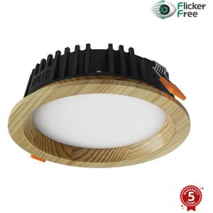 APLED - LED verlichting RONDO WOODLINE LED/6W/230V 3000K diameter 15 cm grenen massief hout