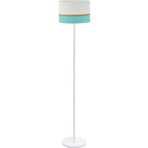 Eglo 55083 - Staande LED Lamp 1xE27/10W/230V 3000K wit/turquoise