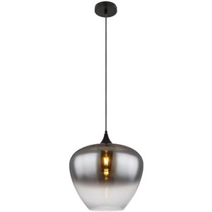 Globo 15548H2 - Hanglamp aan een koord MAXY 1xE27/60W/230V zwart