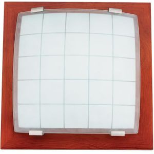 Wand- plafondlamp GEOMETRICA 2xE27/60W/230V 35x35 cm