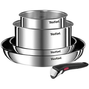 Tefal - 5-delige INGENIO EMOTION roestvrijstalen pannenset