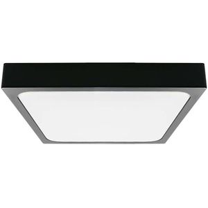 LEZOE LED Ceiling Light, 18 W, 1800 LM, 3000 K/4000 K/5000 K, Warm White, Neutral White, Cool White, Flat Panel with Backlight, for Living Room, Bedroom, Kitchen, Hallway, Bathroom, Cellar, 22 x