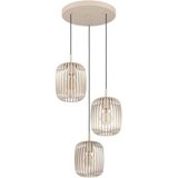 EGLO Romazzina Hanglamp - Zandkleur - Staal - E27