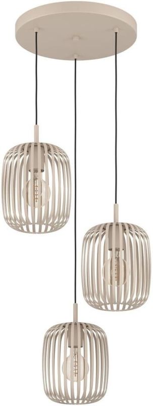 EGLO Romazzina Hanglamp - Zandkleur - Staal - E27