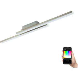 Eglo 97906 - Dimbare LED RGB Hanglamp voor Oppervlak Montage FRAIOLI-C 2xLED/17W/230V