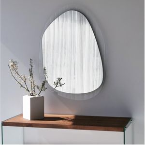 Wand Spiegel 55x75 cm transparant