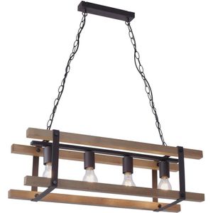 Leuchten Direkt 15684-79 - Hanglamp aan een ketting EDITH 4xE27/60W/230V