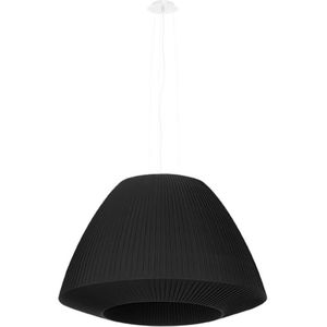 Sollux - Hanglamp aan een koord BELLA 3x E27 / 60W / 230V d. 60 cm zwart