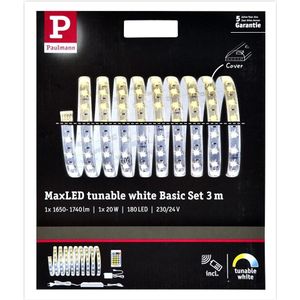 Paulmann 70624 - LED/20W Dimbare strip MAXLED 3m 230V + AB