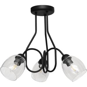 Plafondlamp met vaste hanger MARIETTA 3x E27 / 60W / 230V