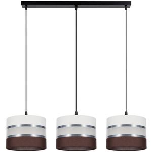 Hanglamp aan een koord CORAL 3xE27/60W/230V