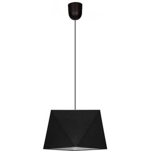 Hanglamp aan een koord DIAMENT 1xE27/60W/230V zwart