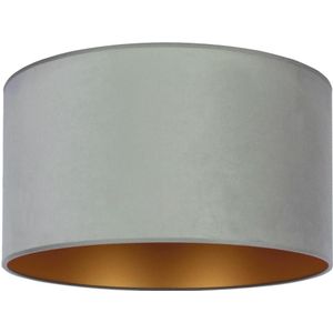 Duolla - Plafondlamp ROLLER 1xE27/15W/230V diameter 40 cm světle groen/gouden