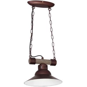 Hanglamp aan ketting JOSE 1xE27/60W/230V