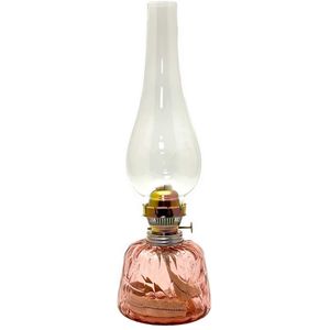 Olielamp POLY 38 cm roze