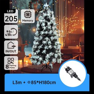 Black Box Trees kunstkerstboom Grimshow met LED verlichting 215 cm kopen? Kerstbomen Black Box Trees kunstkerstboom Grimshow met LED verlichting 215 cm kopen? Kerstbomen
