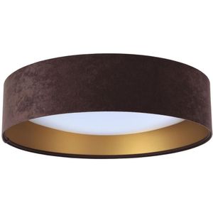 LED Plafondlamp GALAXY LED/24W/230V bruin/goud