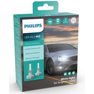 Philips 11336U51X2 - SET 2x LED Autolamp Ultinon Pro5100 H3 PK22s/12W/12/24V