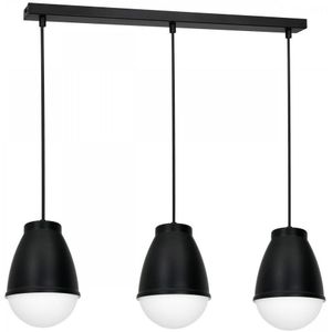 Hanglamp aan een koord CARYON 3xE14/60W/230V zwart