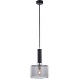 Jupiter 1858 - VA1 - Hanglamp aan koord VANES 1xE27/60W/230V zilver/zwart