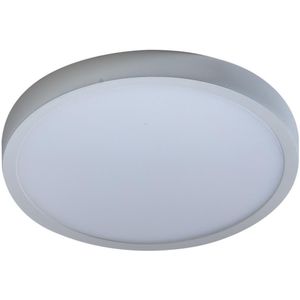 Azzardo AZ4238 - LED plafondlamp MALTA LED/18W/230V d. 22,5 cm wit