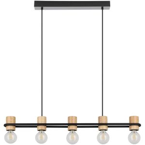 Eglo 43541 - Hanglamp aan een koord CHIEVELEY 5xE27/40W/230V