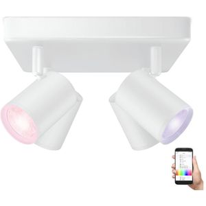 WiZ - Dimbare LED RGBW Spot IMAGEO 4xGU10/4,9W/230V wit Wi-Fi