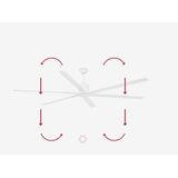 Plafondventilator - Zwart - Kunststof