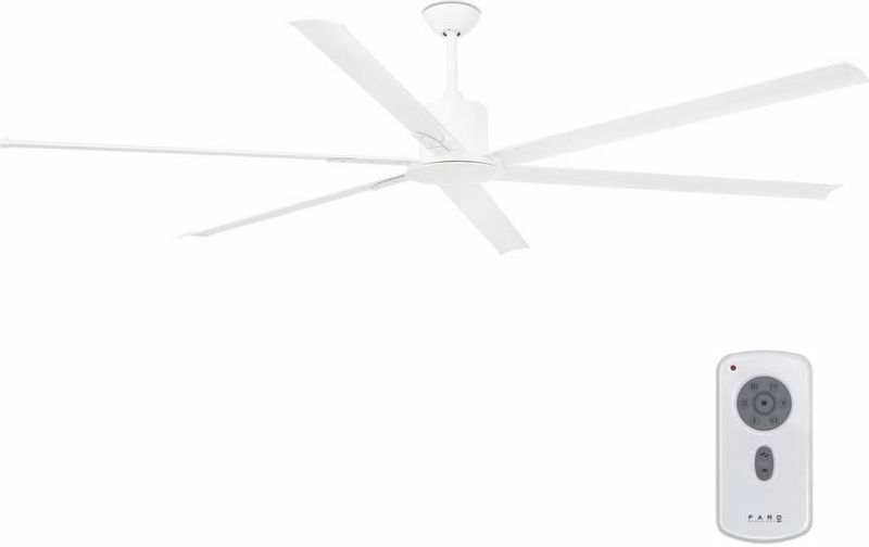 Plafondventilator - Zwart - Kunststof