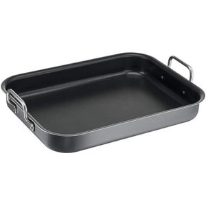 Tefal - Braadpan LA RECYCLE 27x37 cm zwart