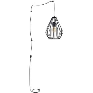 Hanglamp met stekker BRYLANT 1xE27/60W/230V