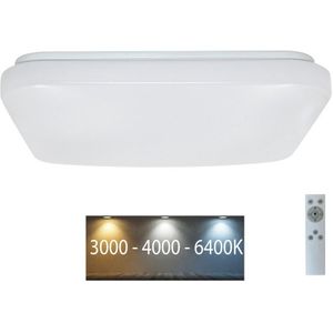 Brilagi - Dimbare LED plafondlamp OPAL LED/24W/230V 3000/4000/6500K+RC