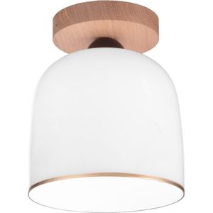 Kolarz A1352.11.Au - Bevestigde hanglamp NONNA 1xE27/60W/230V eiken/wit/goud