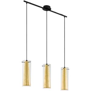 Eglo 97652 - Hanglamp aan koord PINTO GOLD 3xE27/60W/230V