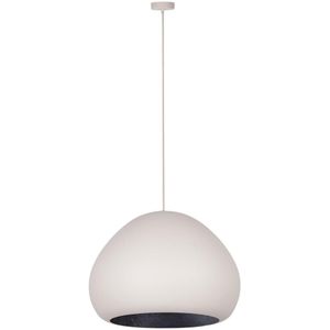 Hanglamp aan een koord LAVA 1xE27/15W/230V crème/zwart