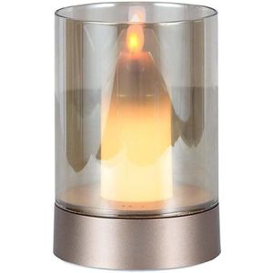 LED Table rechargeable lamp LED/2W/5V 3000K koper