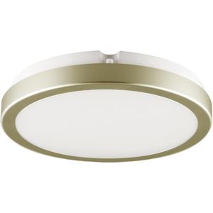 Brilagi - LED Badkamer plafondlamp PERA LED/18W/230V diameter 22 cm IP65 goud