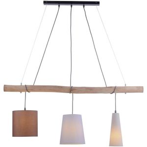 Leuchten Direkt 15460-23 - Hanglamp aan een koord DAMIAN 3xE27/60W/230V