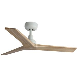 FARO 34281 -Plafondventilator KLIM S grenen/wit diameter 92,5 cm+ afstandsbediening
