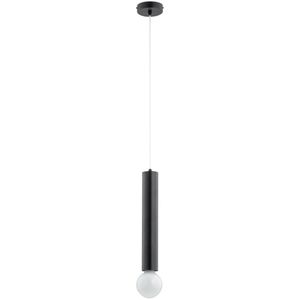 Hanglamp aan een koord TWISTER 1xE27/60W/230V zwart