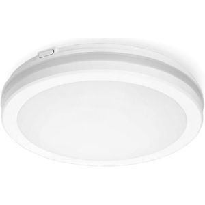 LED Badkamer plafondlamp LED/18W/230V IP65 diameter 30 cm wit