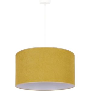 Duolla - Hanglamp aan een koord BRISTOL 1xE27/15W/230V geel/wit