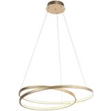 Paul Neuhaus 2474-12 - Dimbare LED Hanglamp aan een koord ROMAN LED/40W/230V goud