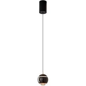 Immax NEO 07220L - Dimbare LED hanglamp DORMINE 6W/230V glanzend zwart Tuya +RC