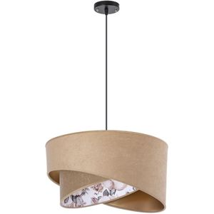 Hanglamp aan een koord 1xE27/60W/230V beige