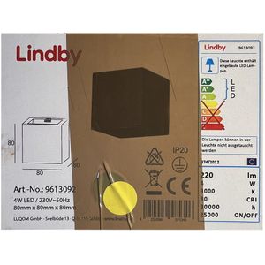 Lindby - LED wand verlichting QUASO LED/4W/230V