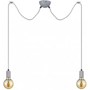 Trio - Hanglamp aan koord CORD 2xE27/60W/230V