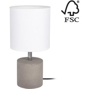 Spot-Light 6091936 - Tafellamp STRONG ROUND 1xE27/25W/230V beton